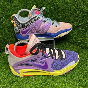 Nike Museum Multicolor Sneakers with Purple and Yellow Accents